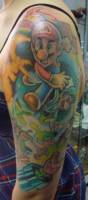Tatuaje de Super Mario Bros