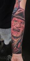 Tatuaje de Freddy Krueger