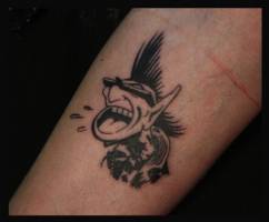 Tatuaje de un punky