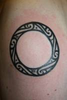 Tattoo de un circulo celta