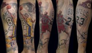 Tatuaje de la NBA